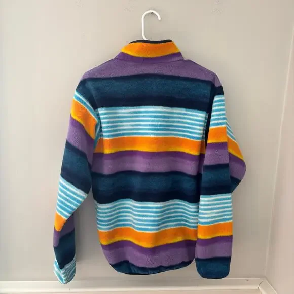 Patagonia Men's Synchilla Fleece Pullover Fitz Stripe Cabincore Size Small - Picture 9 of 9